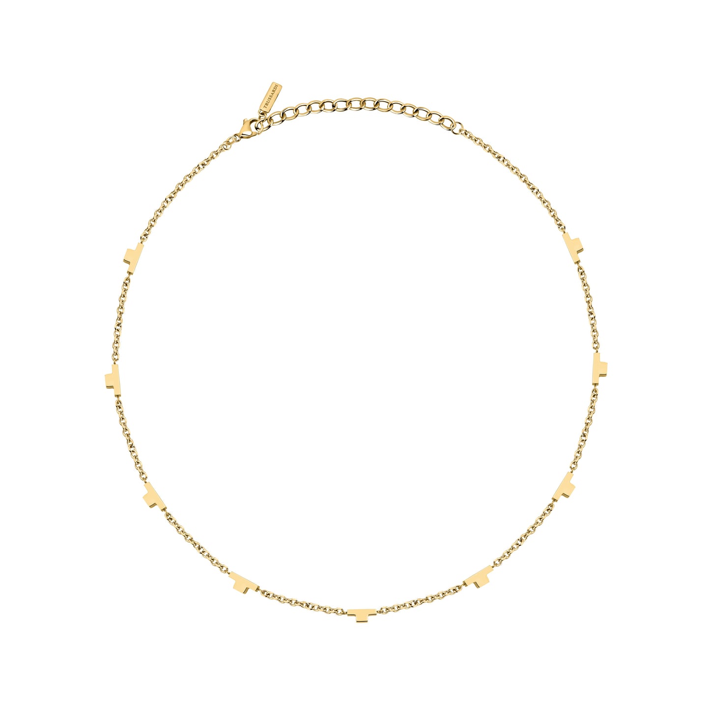 COLLANA DONNA TRUSSARDI T-LOGO TJAXC63-TRUSSARDI-Eldorado Jewels