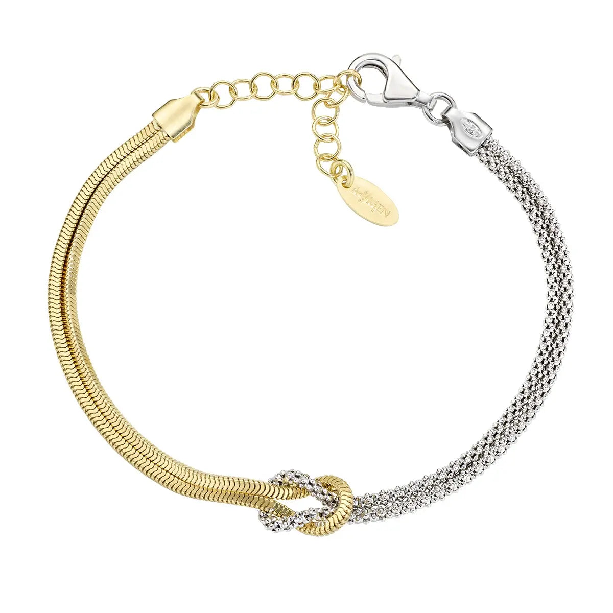 Bracciale Amen Junior nodo d'amore BRNOAMBG14