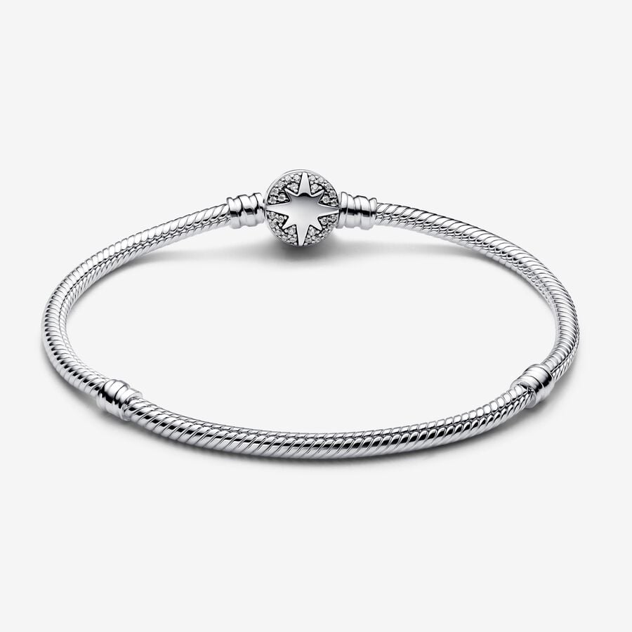 Bracciale Pandora con chiusura stella polare 593584C01