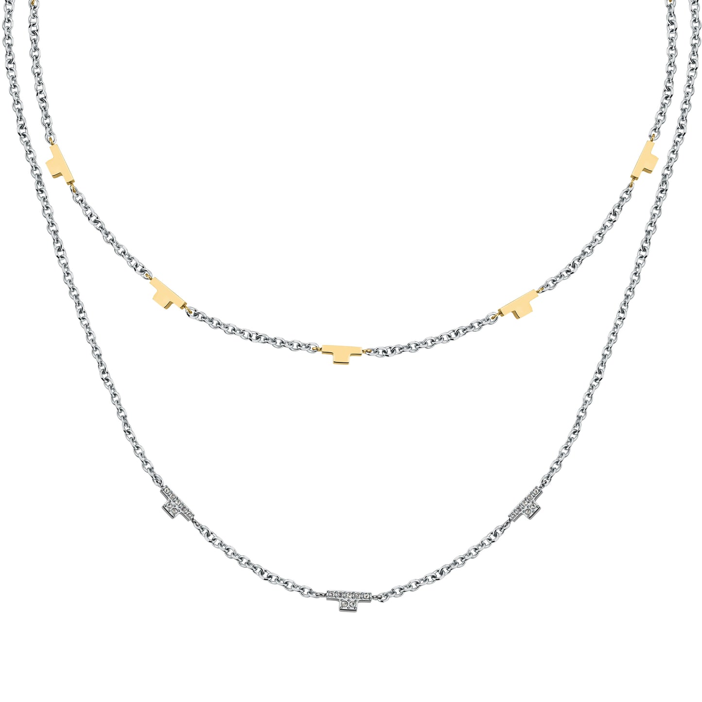 COLLANA DONNA TRUSSARDI T-LOGO TJAXC62