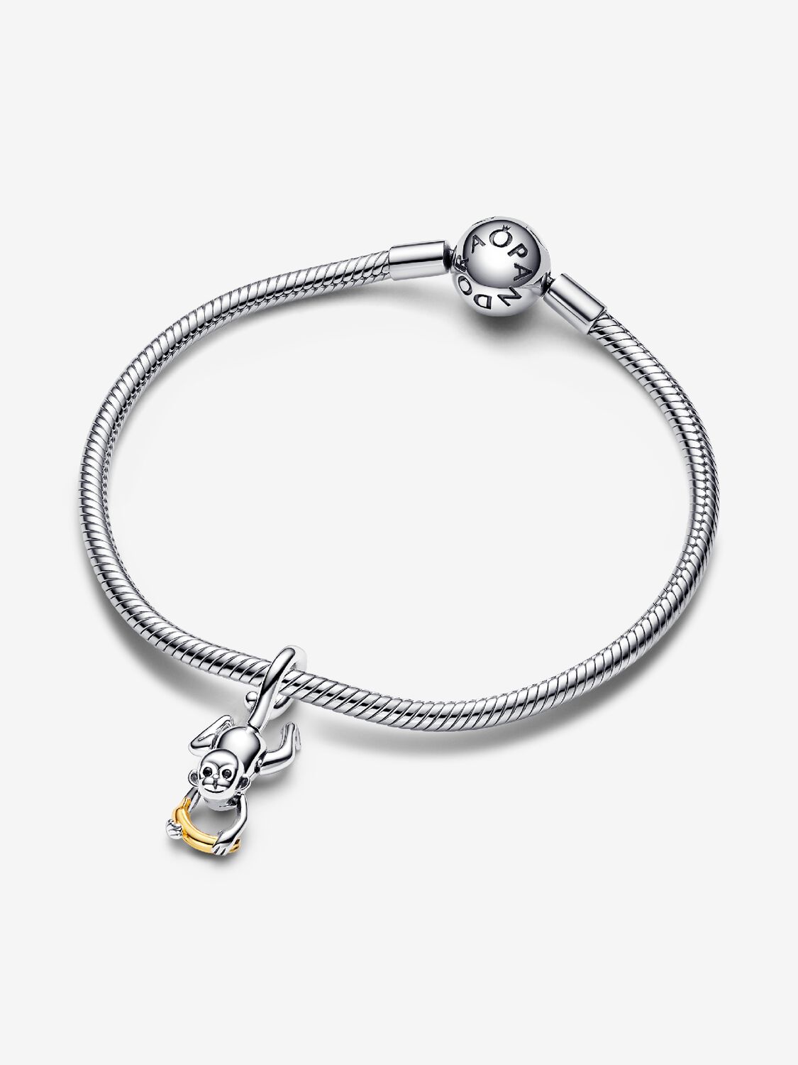 pandora fahrradanhänger Bicolor Beweglicher Affe Charm-Anhänger Pandora 763343C01 – Eldorado Jewels