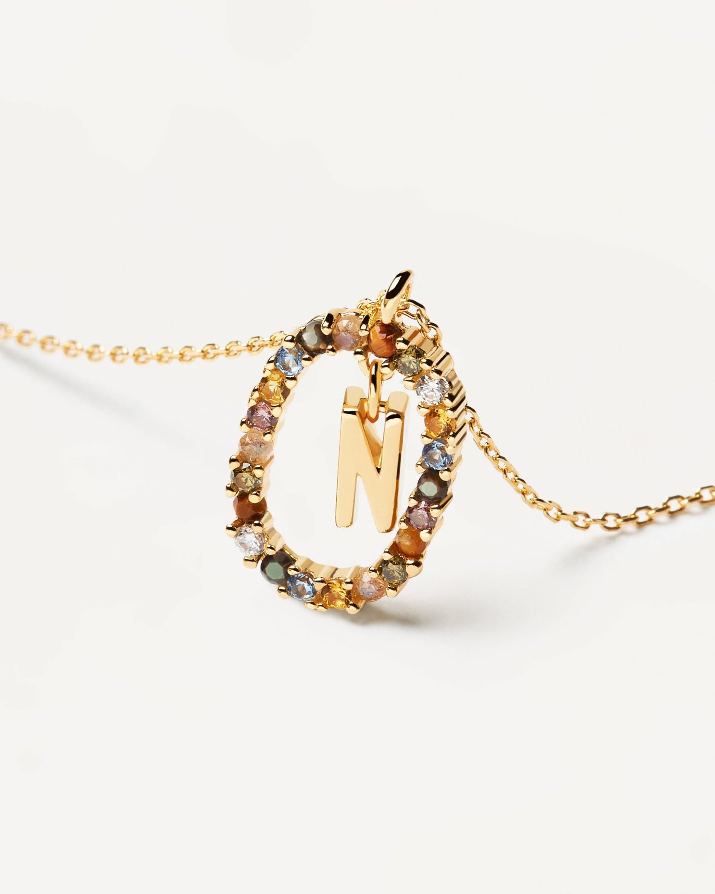 Collana con lettera N
