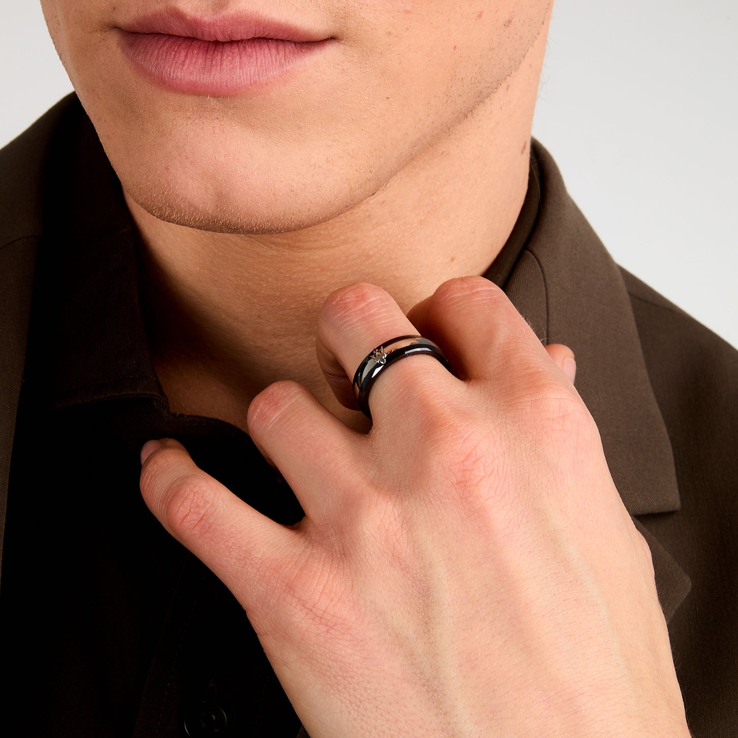 Anello Uomo MASERATI JEWELS CERAMIC JM225ATZ61019