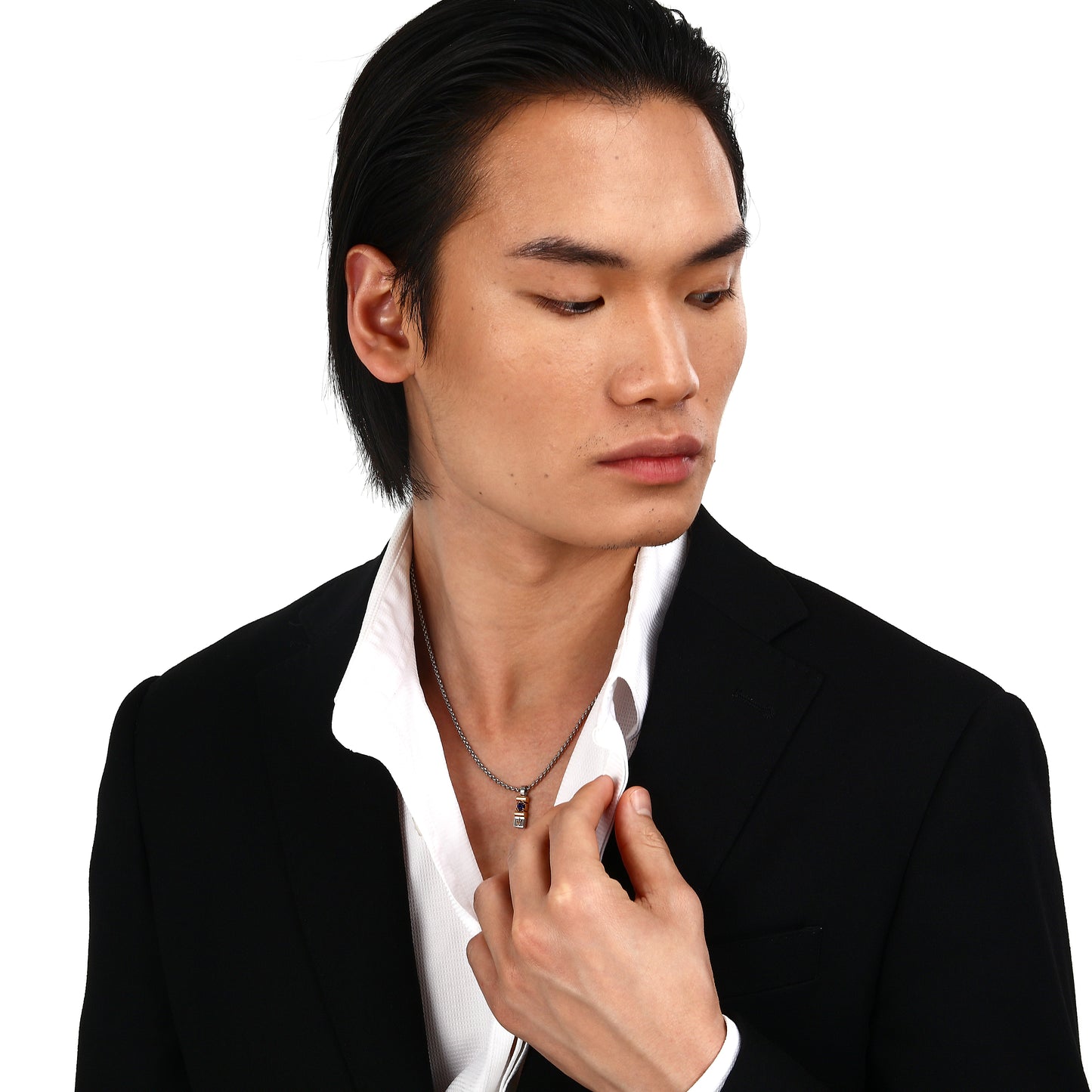 COLLANA UOMO MASERATI SAPPHIRE JM334AXO06-MASERATI-Eldorado Jewels