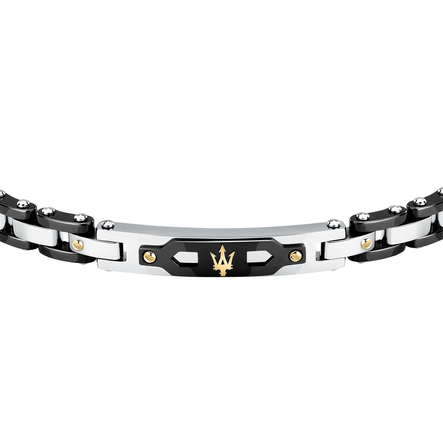 BRACCIALE UOMO MASERATI CERAMIC GOLD JM424AXU01-MASERATI-Eldorado Jewels