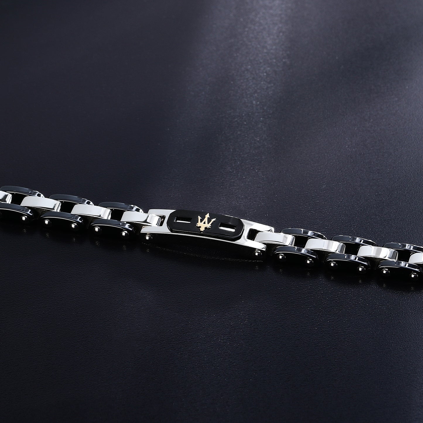 BRACCIALE UOMO MASERATI CERAMIC GOLD JM424AXU05-MASERATI-Eldorado Jewels