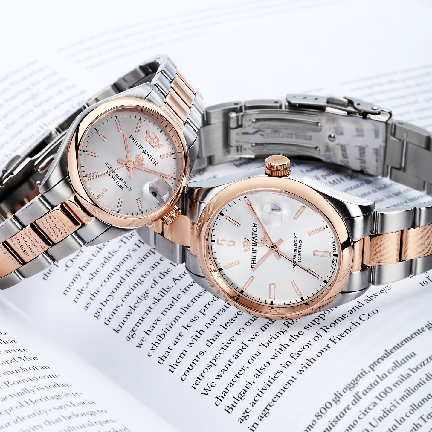 Set di orologi Philip Watch per uomo e donna