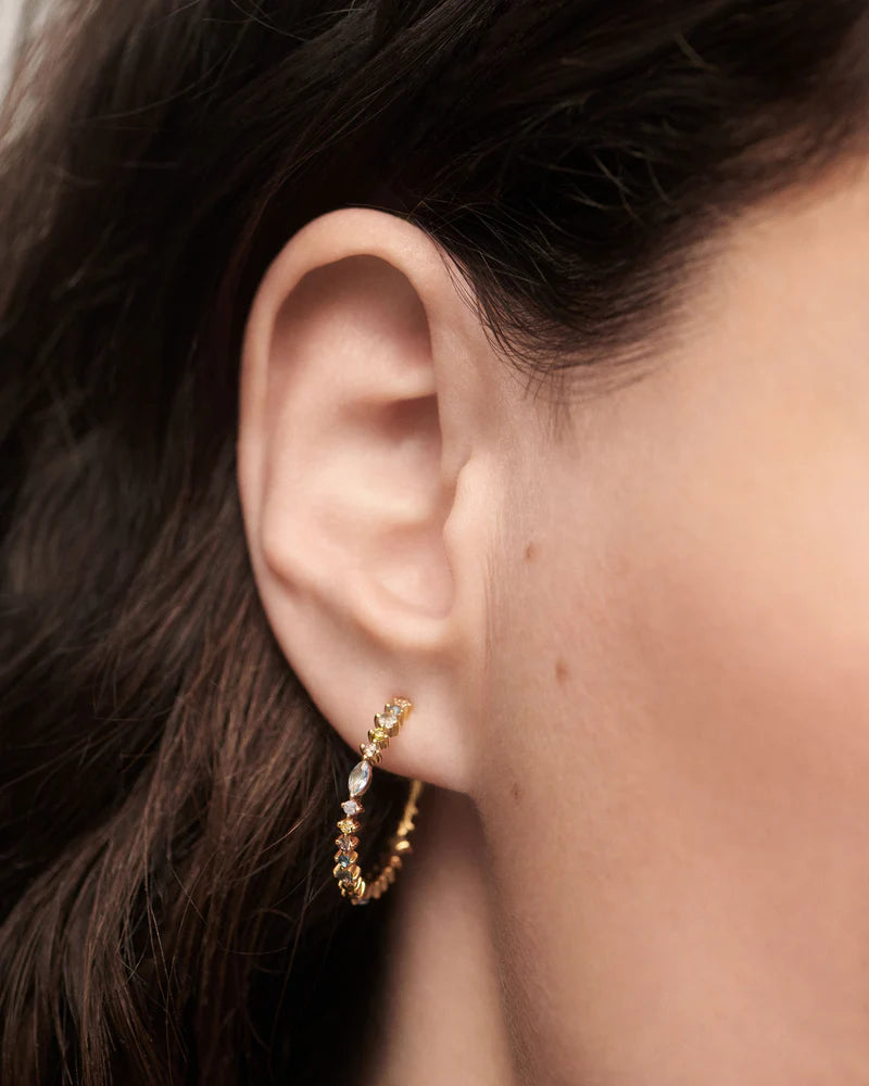 PDPAOLA Orecchini a cerchio Lotus AR01-C78-U