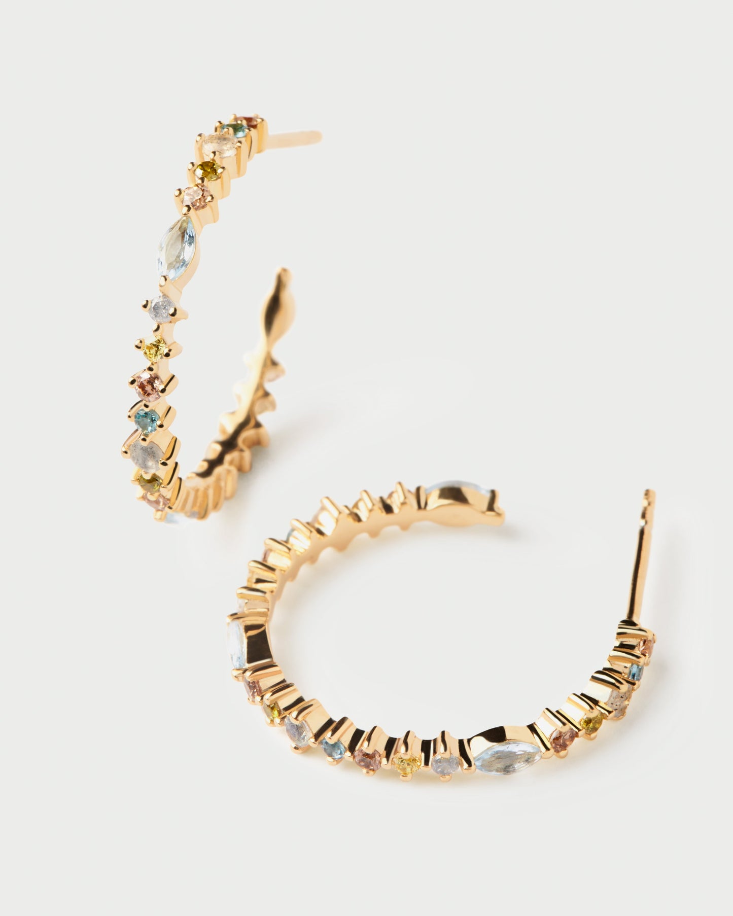 PDPAOLA Orecchini a cerchio Lotus AR01-C78-U