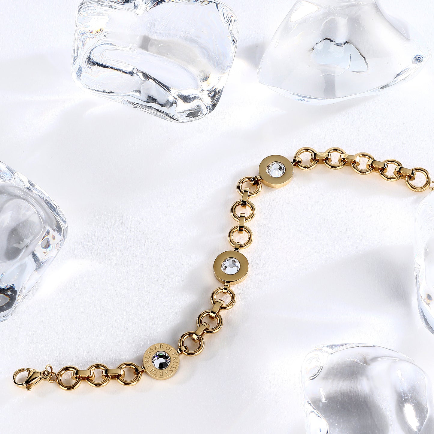 BRACCIALE DONNA TRUSSARDI T-LOGO TJAXC111-TRUSSARDI-Eldorado Jewels