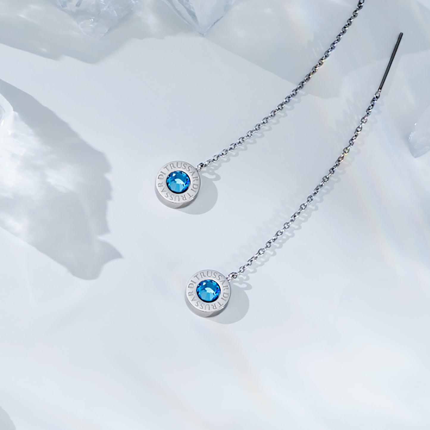 ORECCHINI DONNA TRUSSARDI T-LOGO TJAXC118-TRUSSARDI-Eldorado Jewels