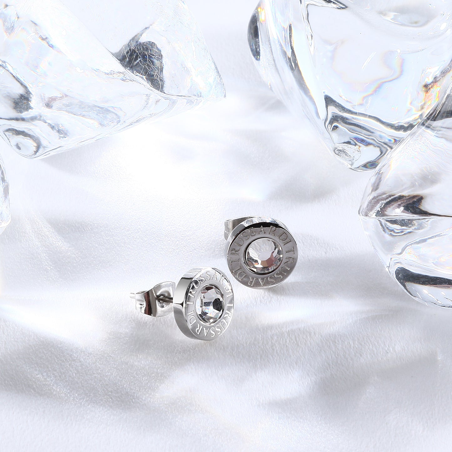 ORECCHINI DONNA TRUSSARDI T-LOGO TJAXC119-TRUSSARDI-Eldorado Jewels