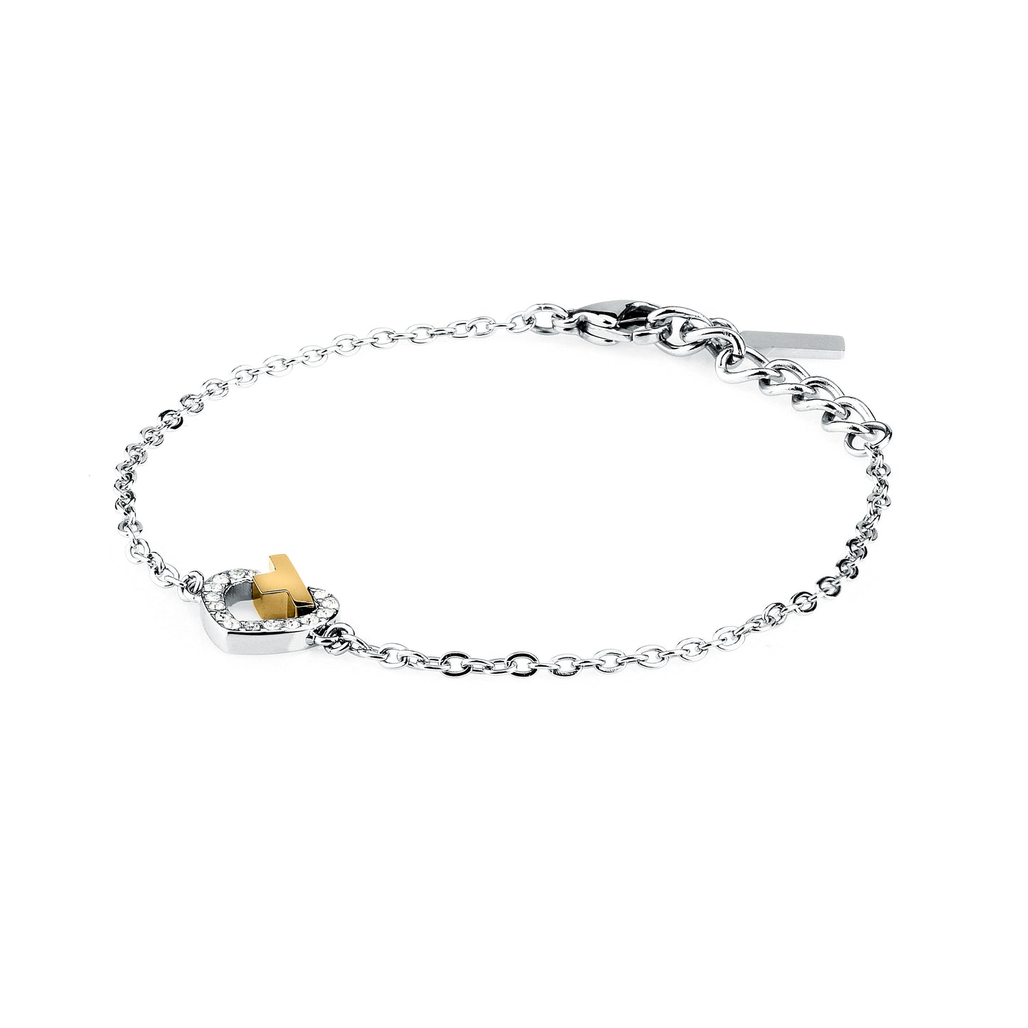 BRACCIALE DONNA TRUSSARDI T-LOGO TJAXC46-TRUSSARDI-Eldorado Jewels