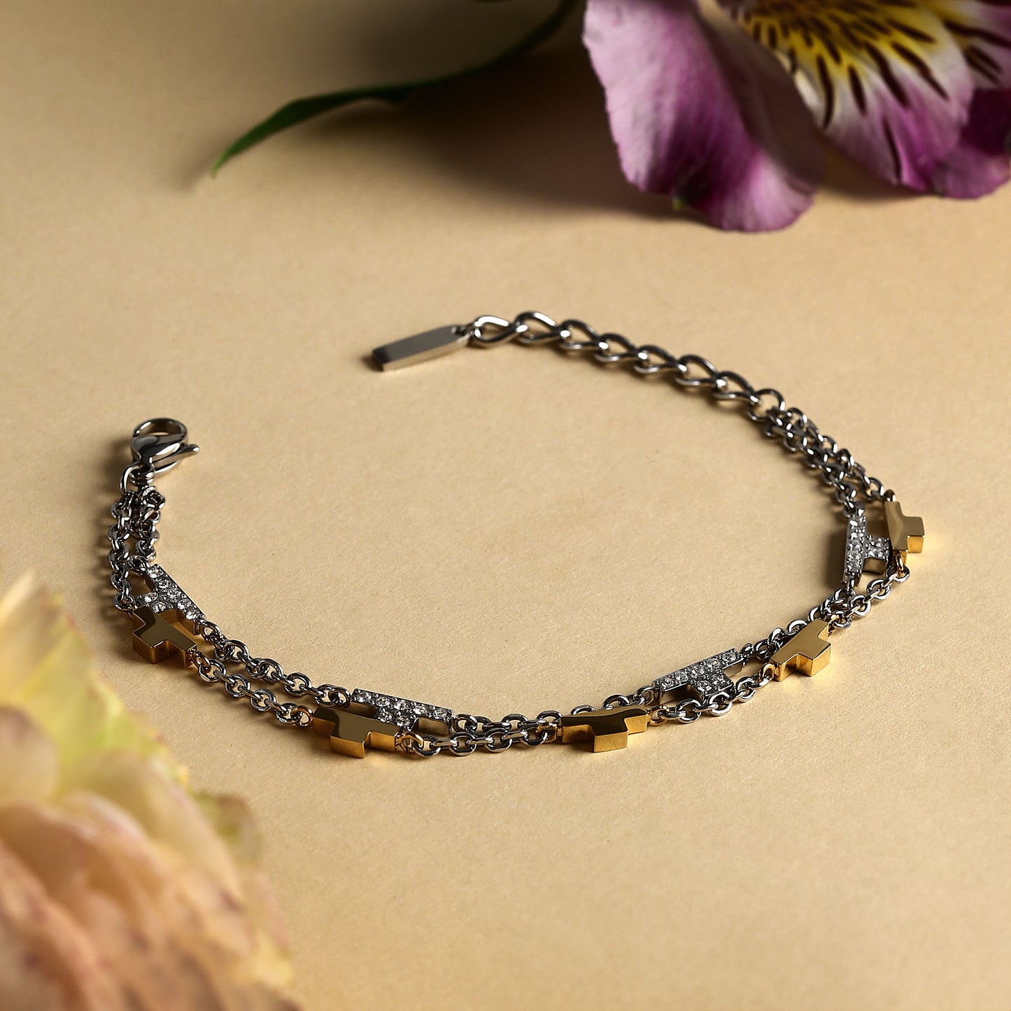 BRACCIALE DONNA TRUSSARDI T-LOGO TJAXC64-TRUSSARDI-Eldorado Jewels