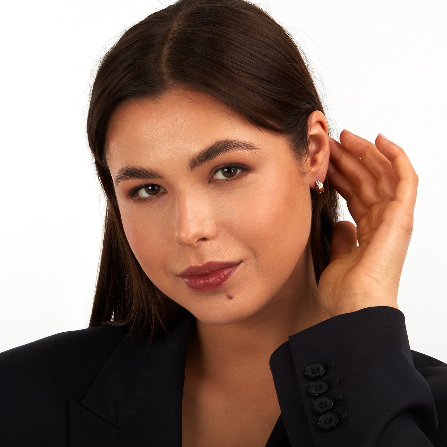 ORECCHINI DONNA TRUSSARDI T-LOGO TJAXC71-TRUSSARDI-Eldorado Jewels