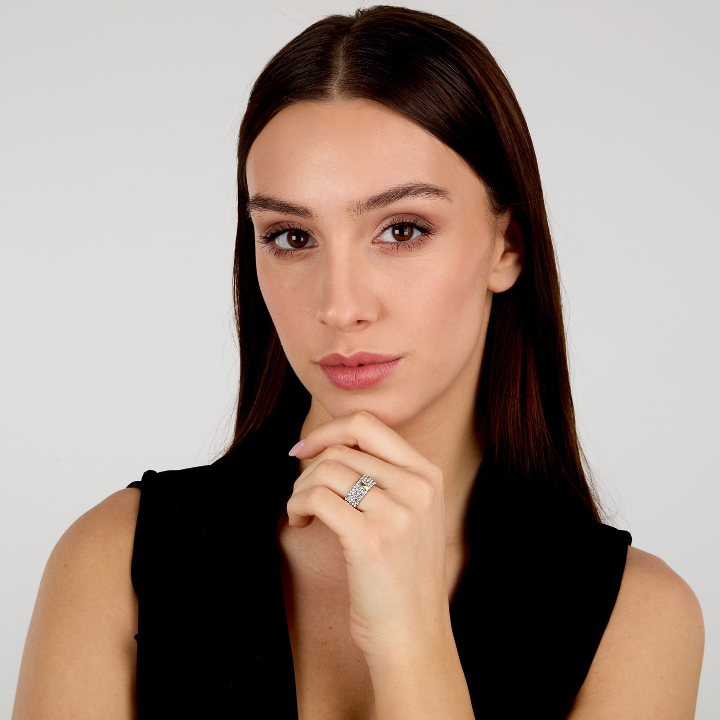 Anello Donna TRUSSARDI JEWELS T-ROUND TJAYF17012