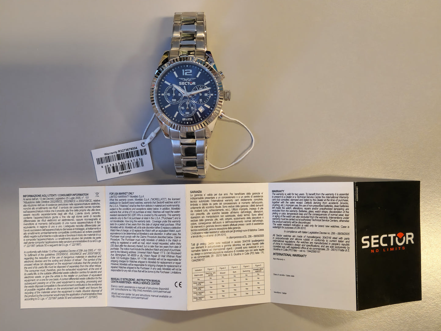 OROLOGIO UOMO SECTOR 240 R3273676004-SECTOR-Eldorado Jewels