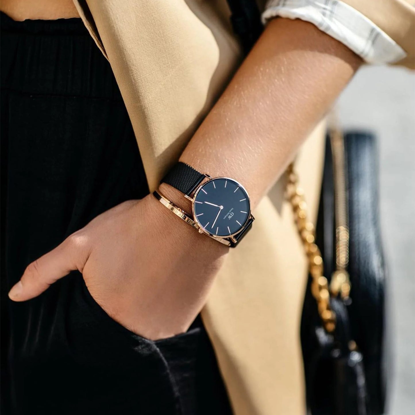 Orologio Daniel Wellington donna Petite Ashfield DW00100201-DANIEL WELLINGTON-Eldorado Jewels