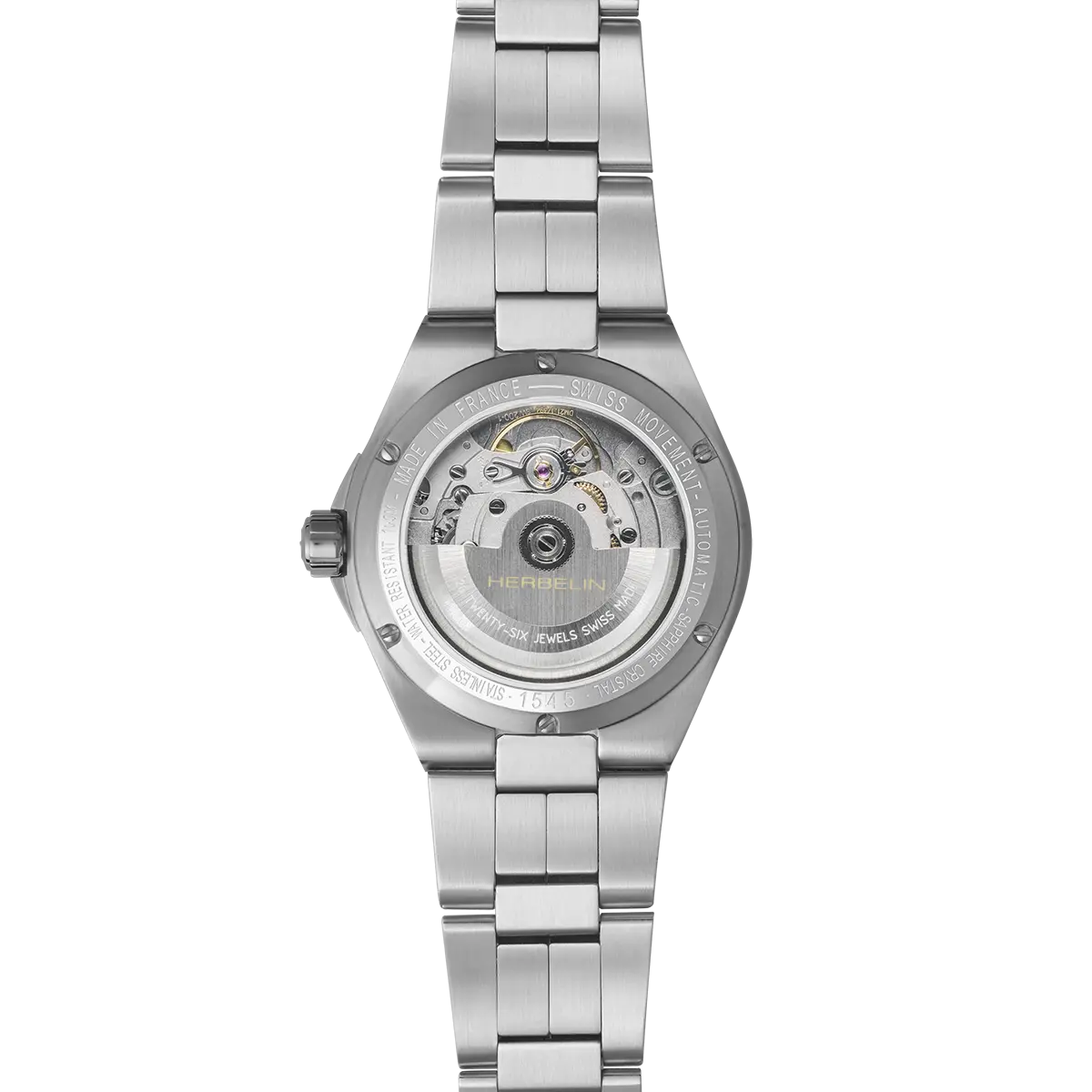 OROLOGIO HERBELIN CAP CAMARAT AUTOMATIC 1545B25-HERBELIN-Eldorado Jewels