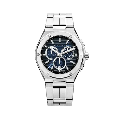 OROLOGIO HERBELIN CAP CAMARAT CHRONO 37645B15-HERBELIN-Eldorado Jewels