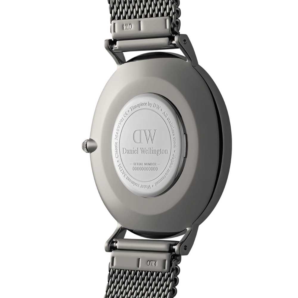 
                  
                    Orologio uomo Daniel Wellington Classic Mesh Graphite DW00100630
                  
                