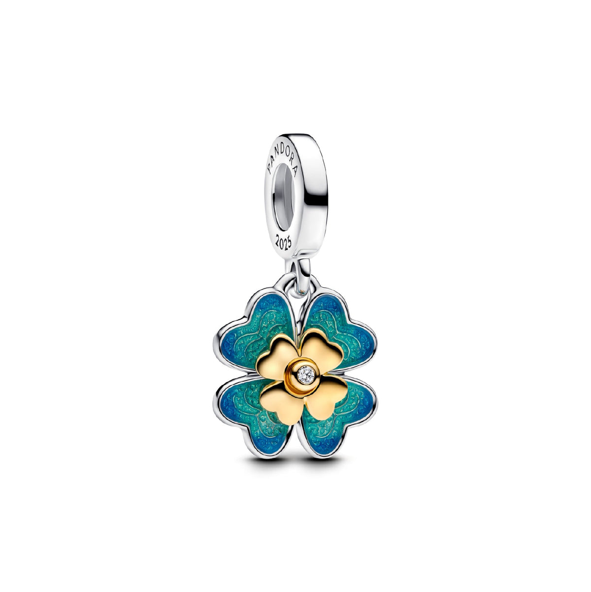 Pandora Charm Pendente Quadrifoglio Girevole 763624C01