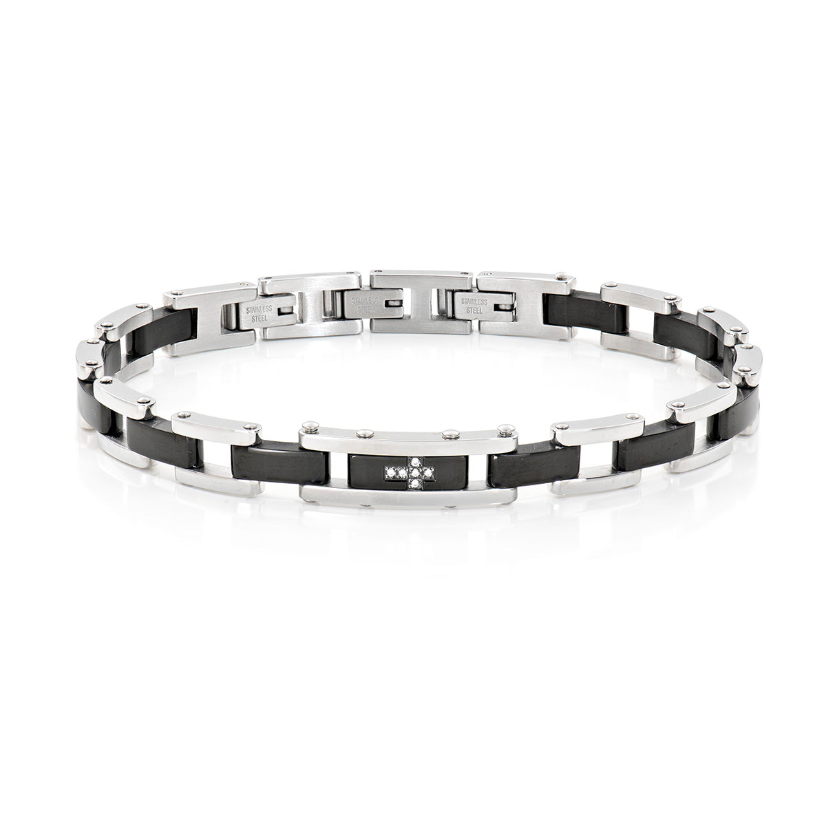 Bracciale Amen Uomo acciaio ACBR7372BNBZ