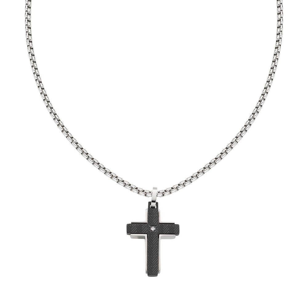 Collana Amen uomo acciaio ACCL107