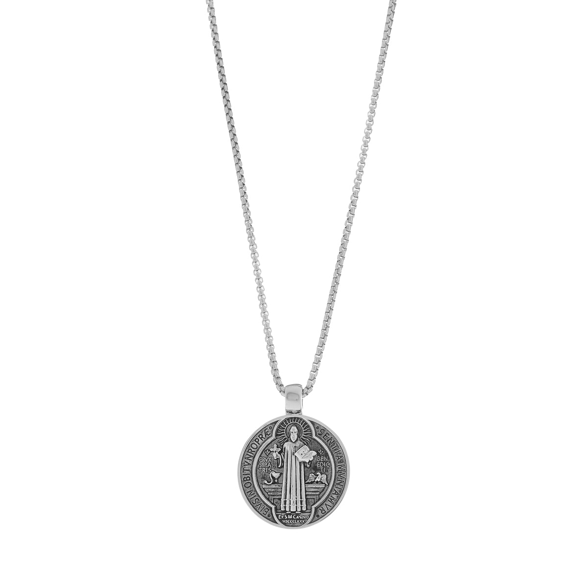 Collana Amen uomo acciaio ACCLSBTOGB