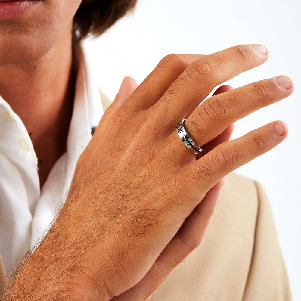 
                  
                    ANELLO UOMO MASERATI ICONIC JM423AVD30019-Eldorado Jewels
                  
                