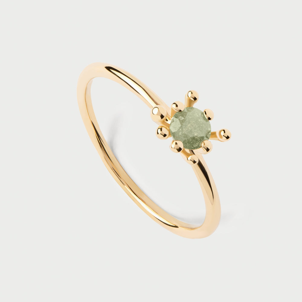 Anello donna PDPAOLA Fleur Verde