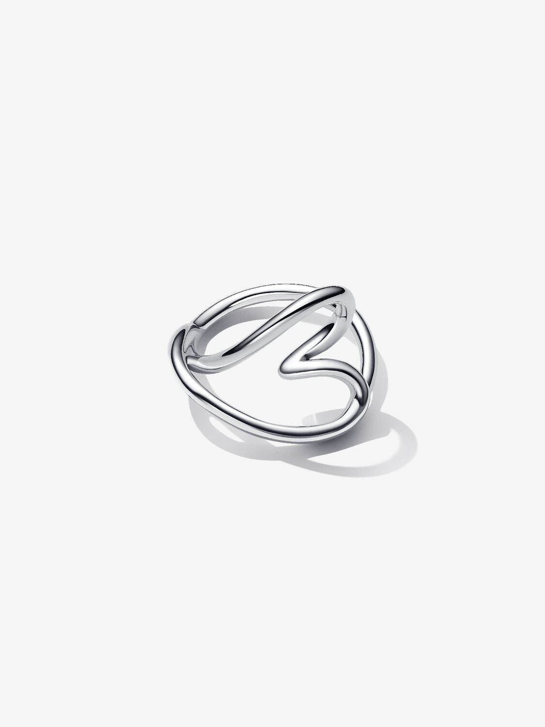 Anello Pandora Cuore Linea Sinuosa 193288C00