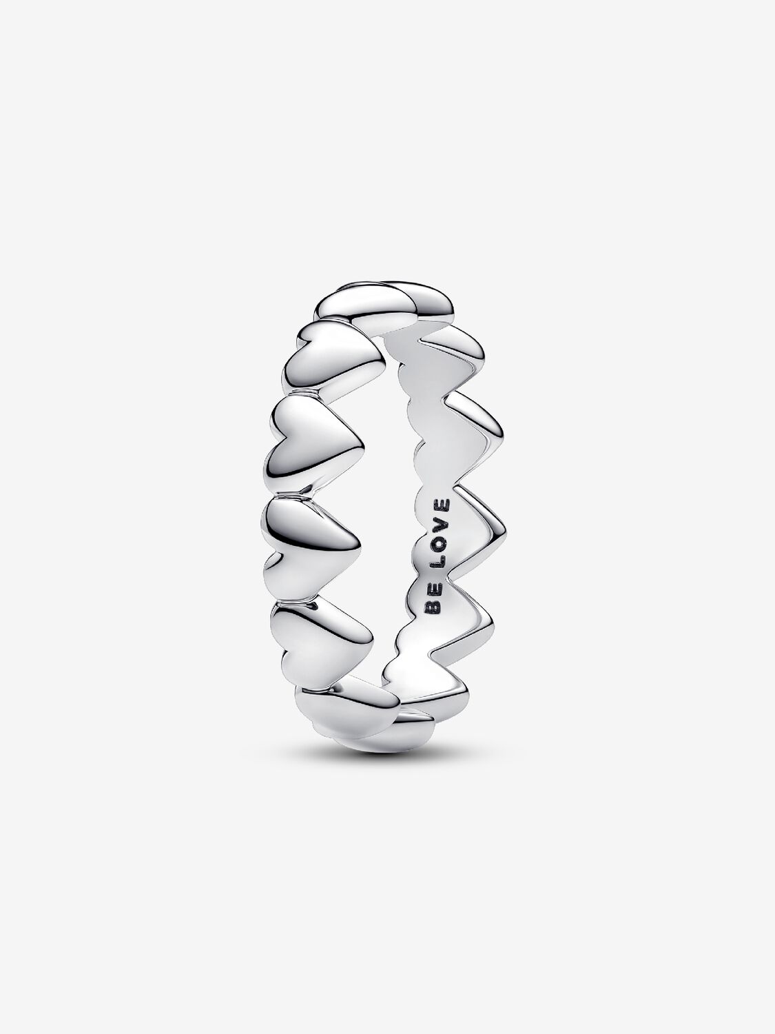 Anello Pandora Fascia a Cuori Be Love 193427C00