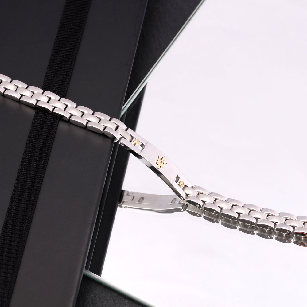 
                  
                    BRACCIALE UOMO MASERATI ICONIC JM420ATH05
                  
                