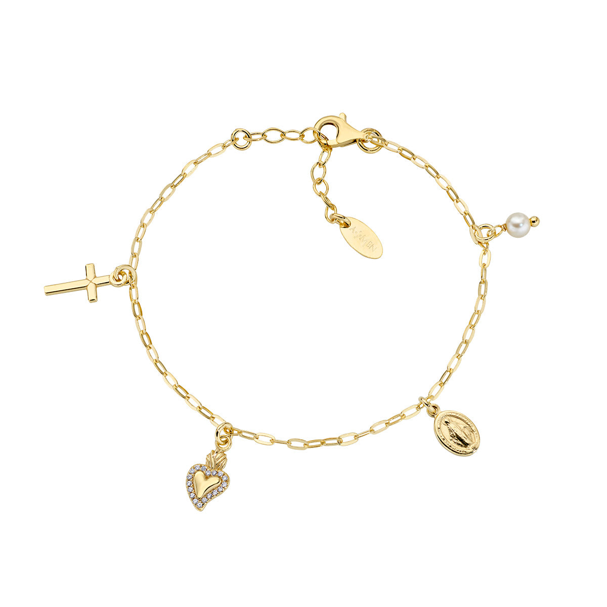 Bracciale Amen Donna sacro BRMSCMGBZ1