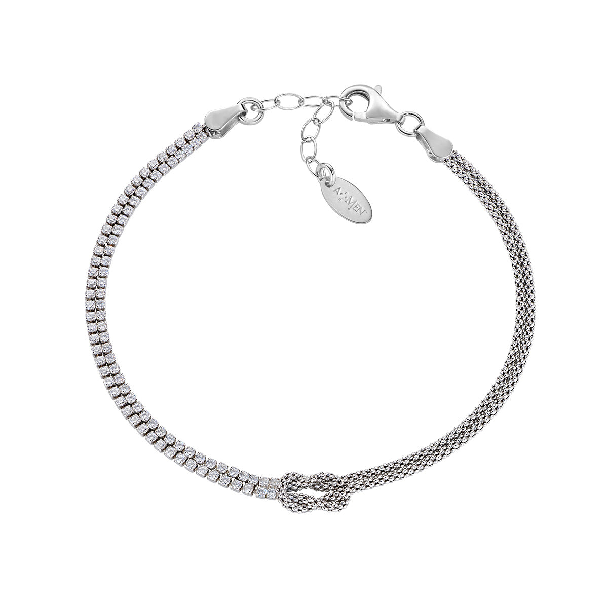 Bracciale Amen Donna nodo d'amore BRNOAMBBZ16