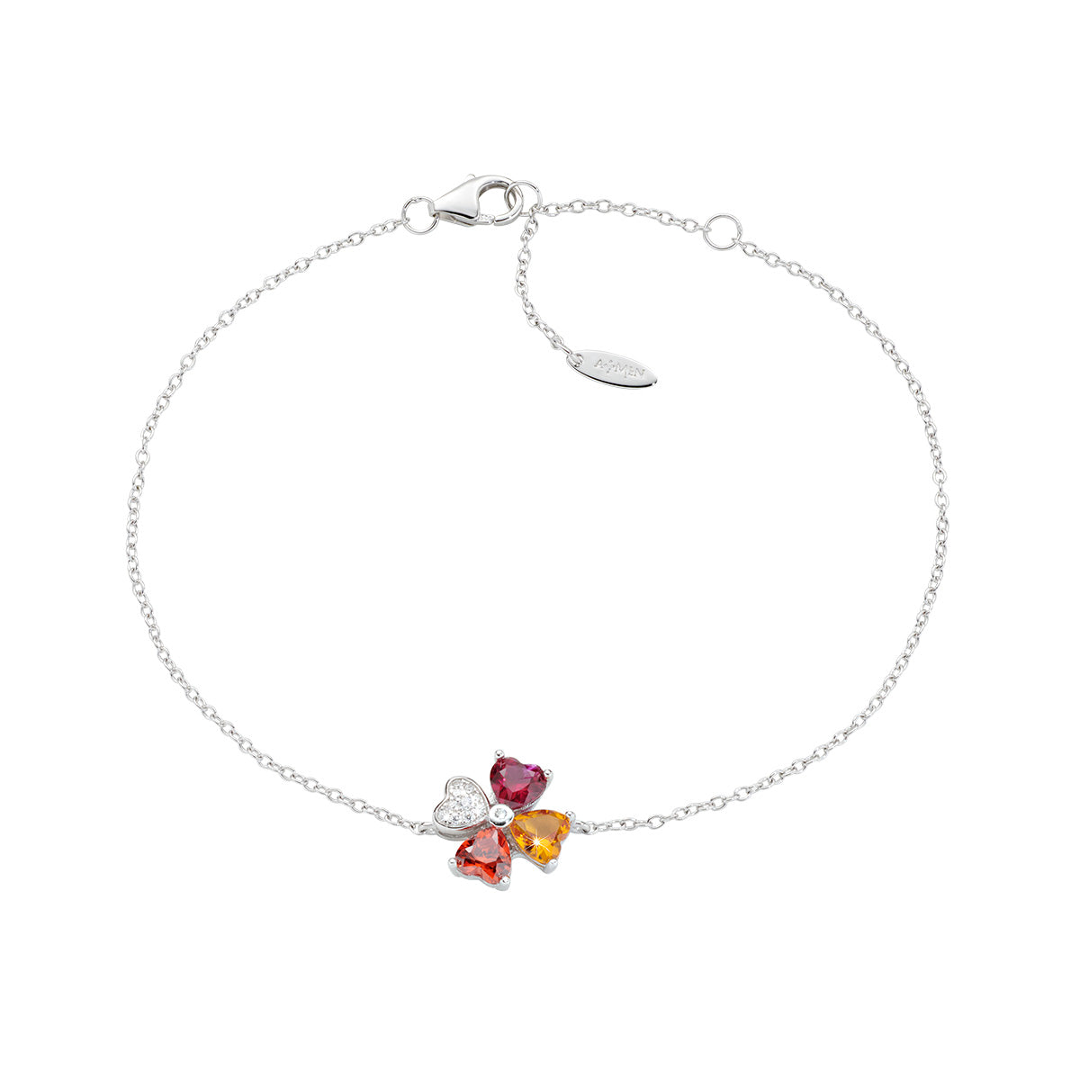 Bracciale Amen Donna quadricuore BRQUBMAR