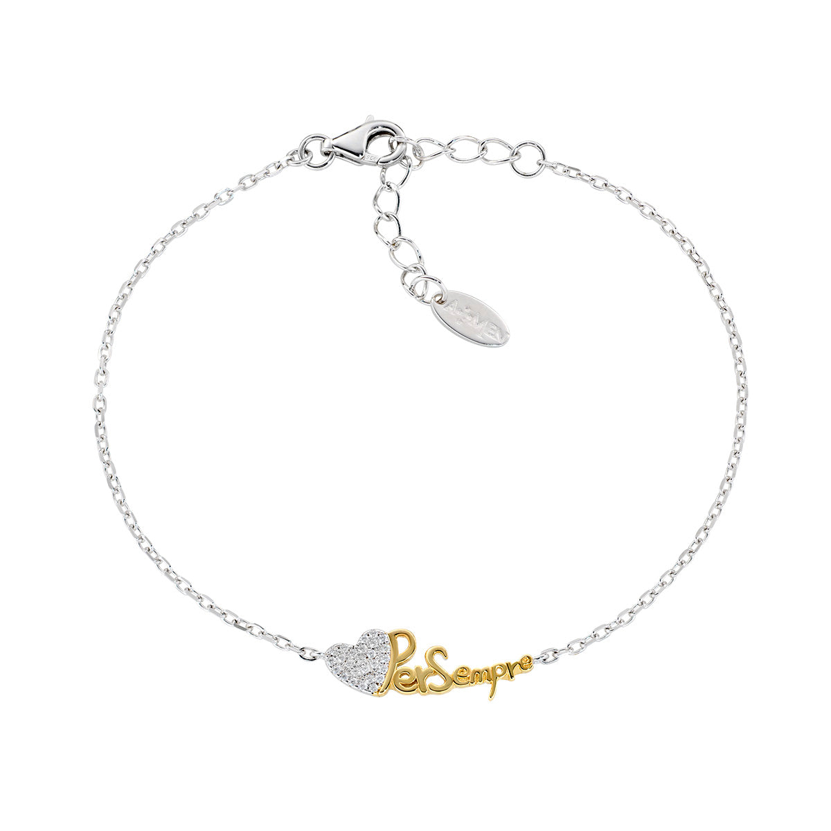 Bracciale Amen Donna amore BRSEMBGBZ3