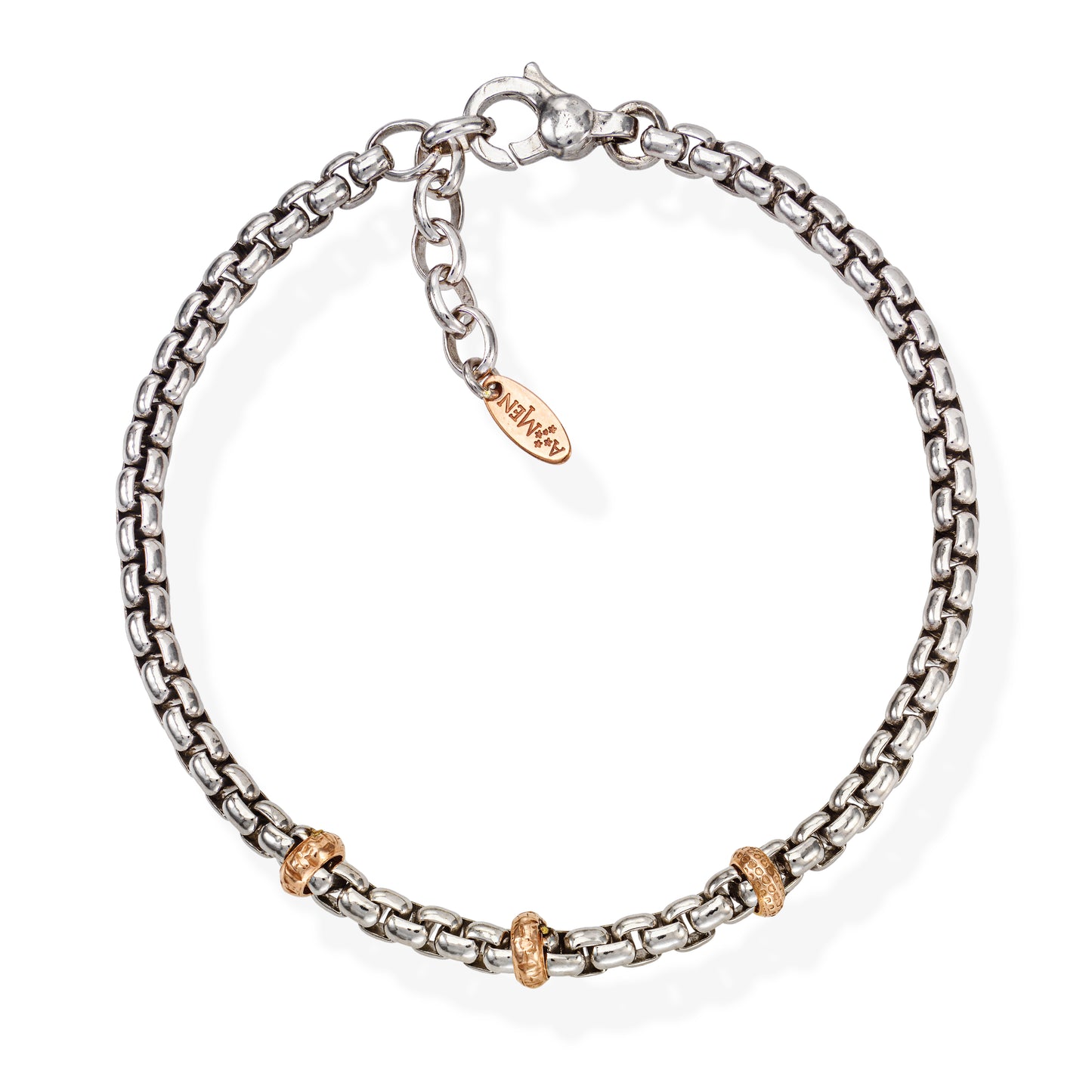 Bracciale Amen uomo rock BRURUBR1