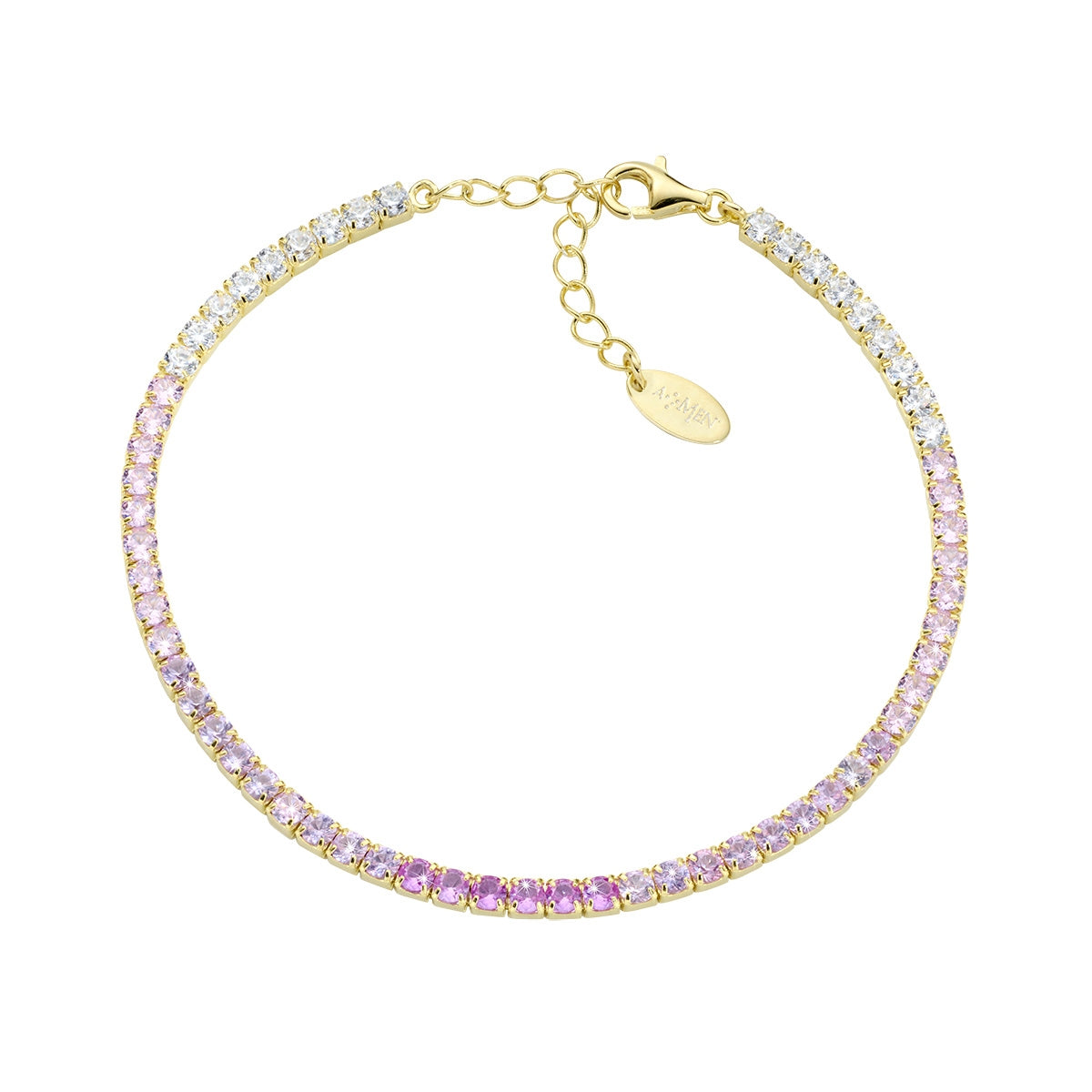 Bracciale Amen Unisex tennis BT25DEGRO17