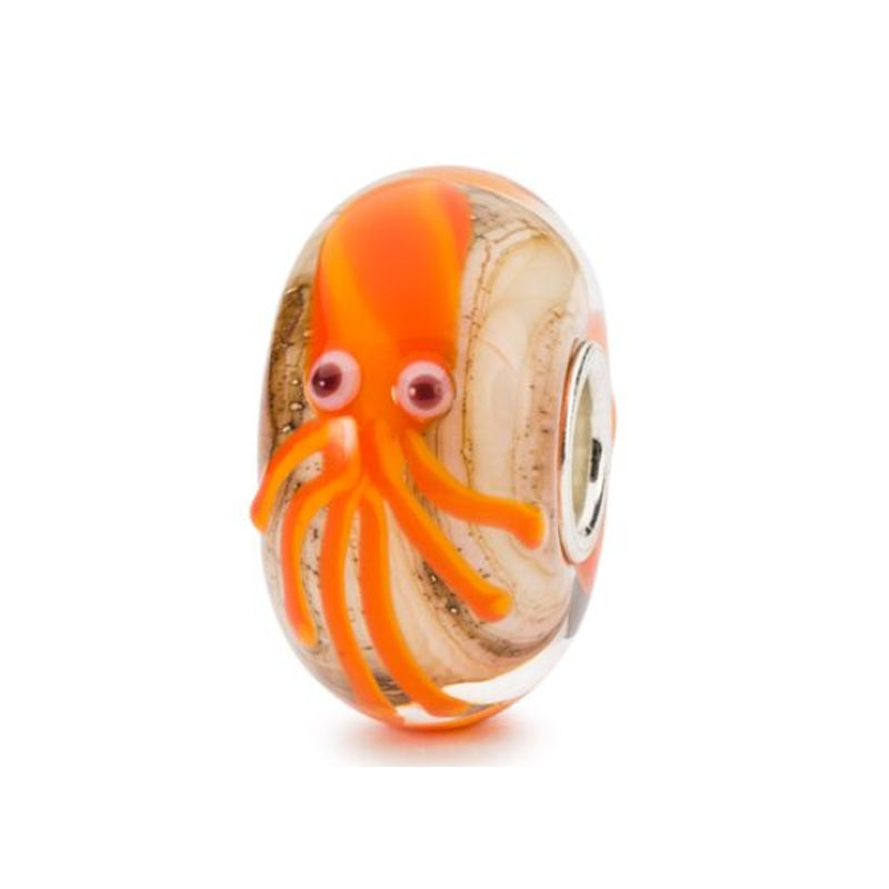 Bead Vetro Sfaccettato Grigio "Fumo" Trollbeads TGLBE-20282