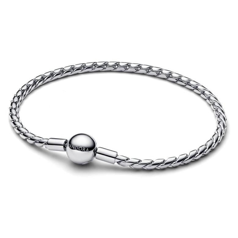 Bracciale Catena Gourmette Logo Pandora Rose Lunghezza 17 cm 594028C00-17