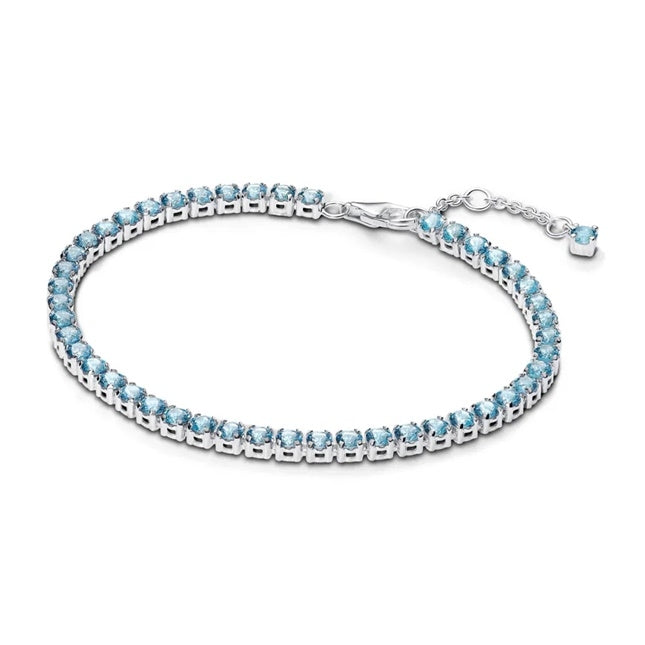 Bracciale Maglia Serpente Chiusura Cuore Pavé Pandora Rose Lunghezza 16 cm 591469C03-16