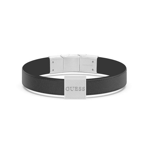 Bracciale Uomo Pelle Bicolore Guess Acciaio JUMB03031JWSTBKT-U