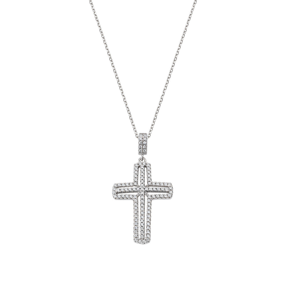 Collana Amen donna croci CLCRVBBZ