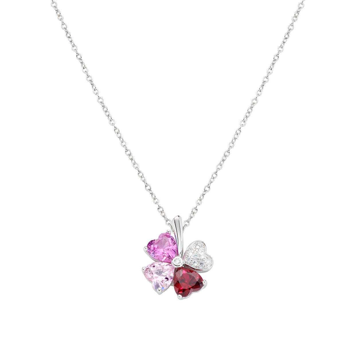 Collana Amen Donna quadricuore CLPQUBMFU