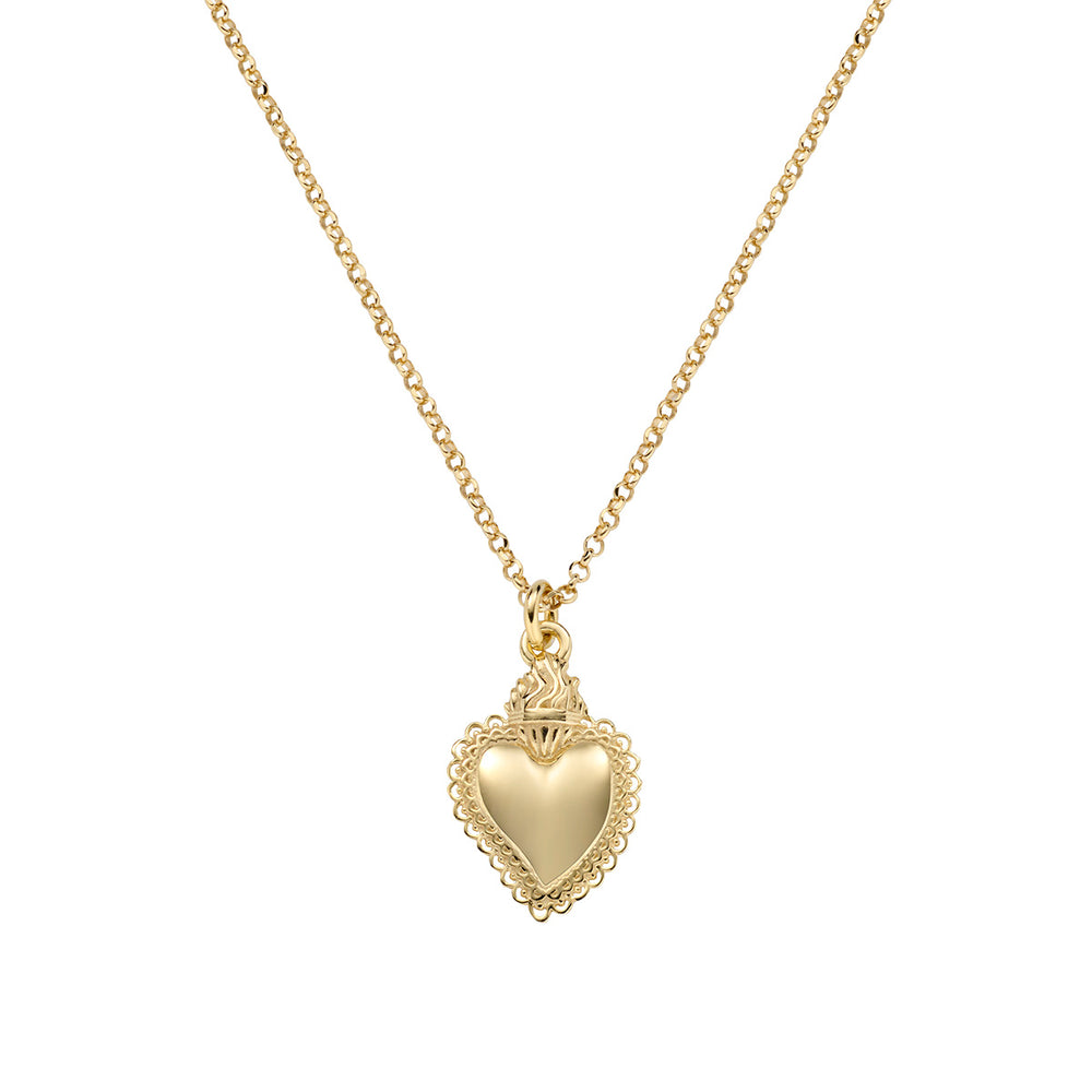 Collana Amen donna sacro cuore CLSCG3