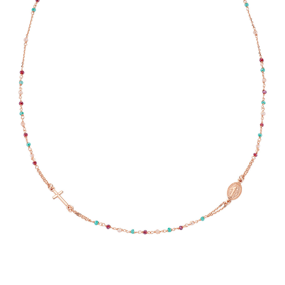 
                  
                    Collana Amen donna rosari con cristalli CRO10RRRV3
                  
                
