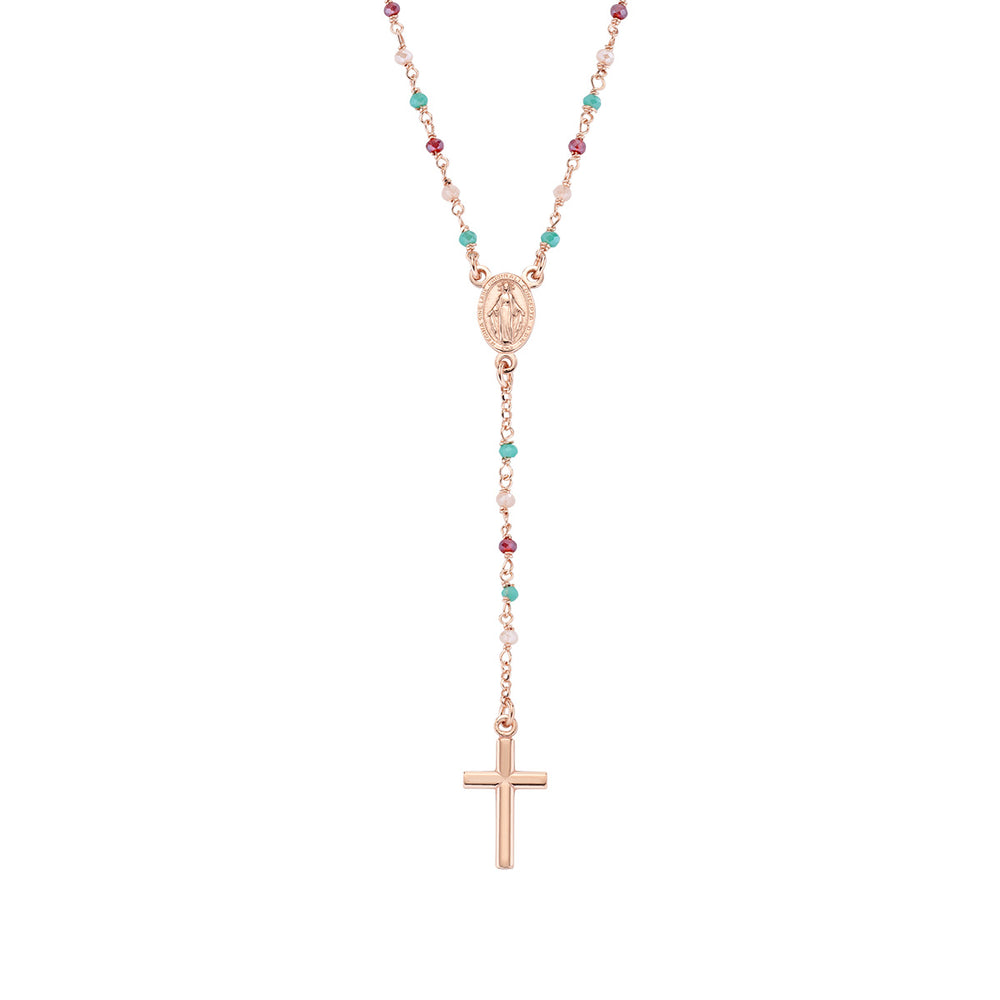 
                  
                    Collana Amen donna rosari con cristalli CRO10RRRV4
                  
                