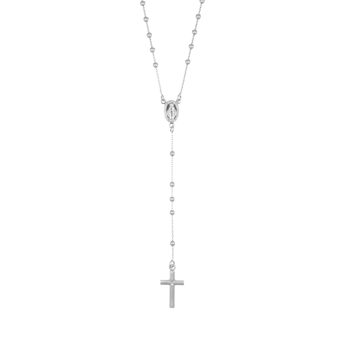 Collana Amen Donna rosari in argento CRO20B